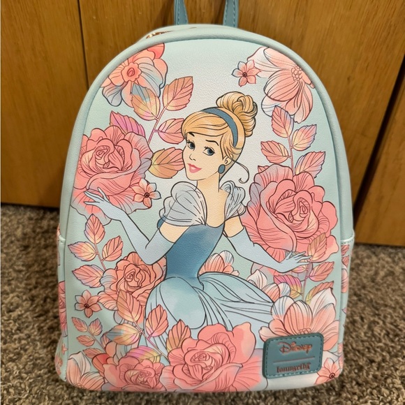 Disney Cinderella Floral Mini Backpack - Picture 4 of 8